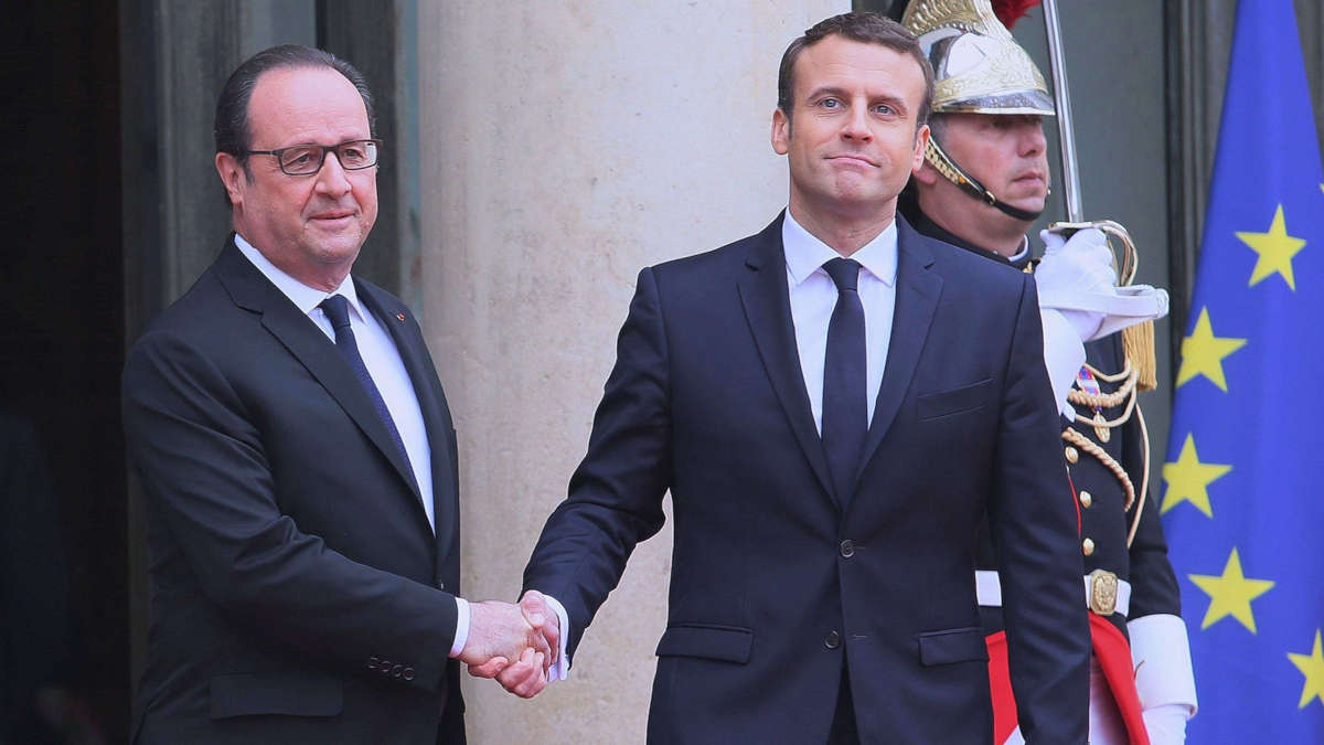 Hollande - Macron (Photo : Sipa)