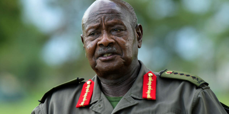 Yoweri Museveni (REUTERS/Abubaker Lubowa)