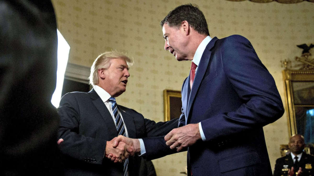 USA : James Comey, l'ancien directeur du FBI charge Donald Trump