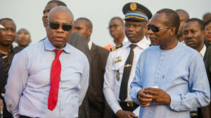 Bénin : Patrice Talon a visité cet après-midi le site de construction des épis de Siafato