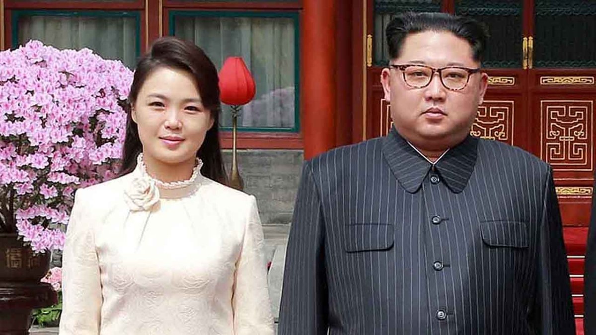 Kim Jong-un et sa femme - Photo : DR