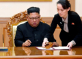Kim Jong-Un et Kim Yo Yong (Photo Pyongyang Press Corps Pool via AP, File)