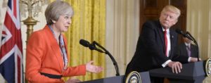 USA: Trump préfère discuter avec Poutine plutôt que Theresa May et critique l'Allemagne