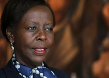 Louise Mushikiwabo. Ph : LUDOVIC MARIN / AFP