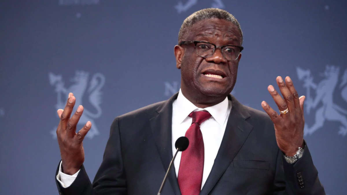 Denis Mukwege (Photo de ASSOCIATED PRESS / LISE ASERUD)