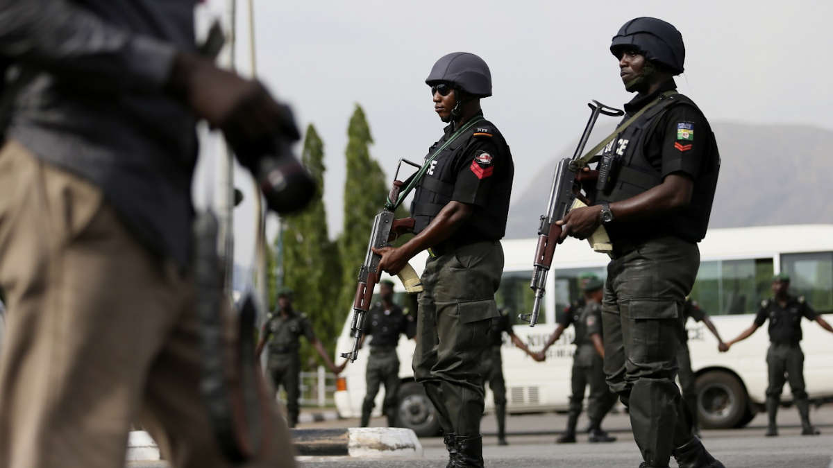 Des policiers nigérians. Photo d'illustration : DR