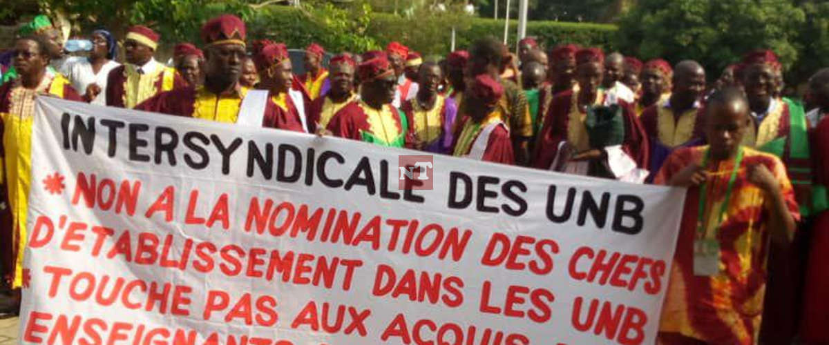 Bénin: L’intersyndicale de l’enseignement supérieur exige  l’annulation des nominations faites par le gouvernement