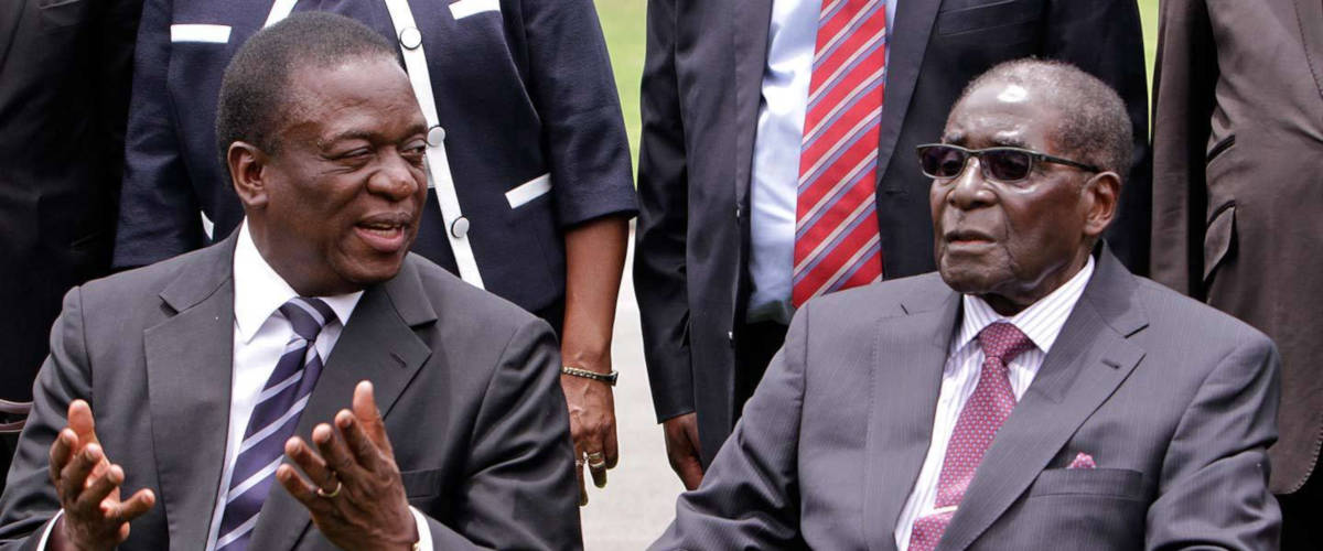 Décès de Mugabe : Ali Bongo et Mnangagwa lui rendent hommage