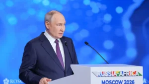 Poutine au sommet Russie Afrique édition 2026