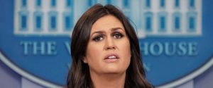 Sarah Sanders : Trump est là parce que Dieu voulait qu’il soit président