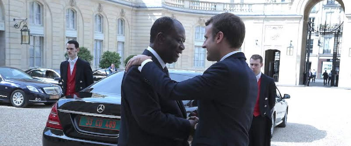 Réélection de Ouattara : le parti de Bédié déplore l’intervention de Macron