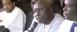 Au Sénégal: le leader de l'opposition, Idrissa Seck, exige la libération de détenus