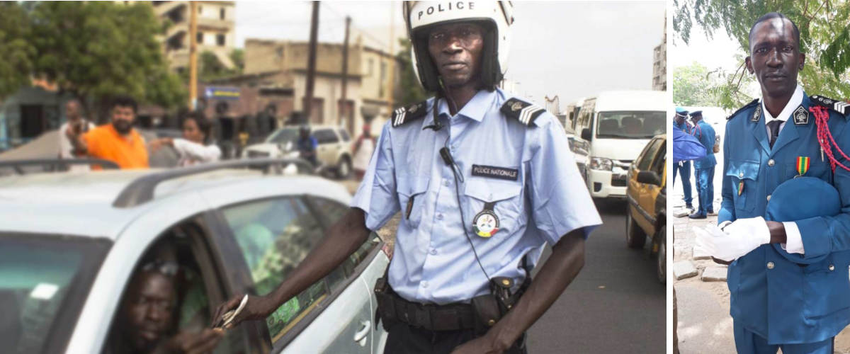 Au Sénégal: un policier "incorruptible" décoré