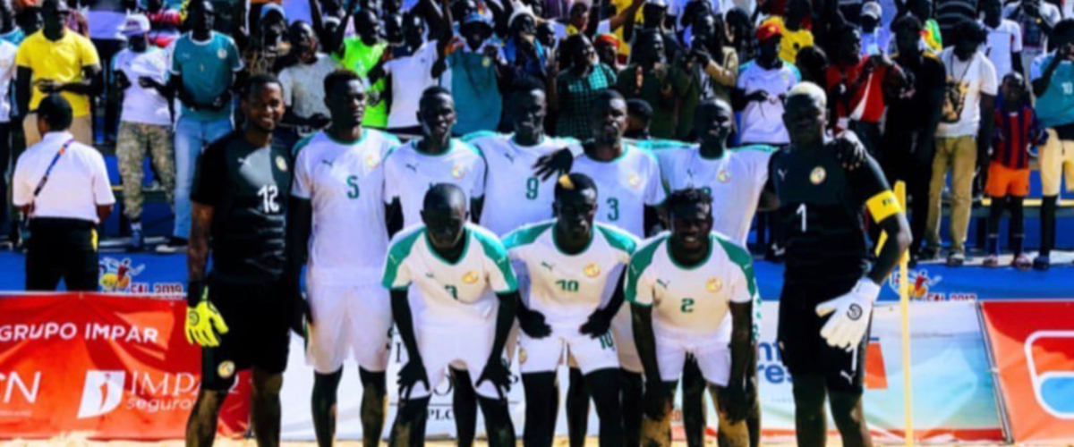 Le Sénégal champion des jeux africains de Beach Soccer bloqué à Praia