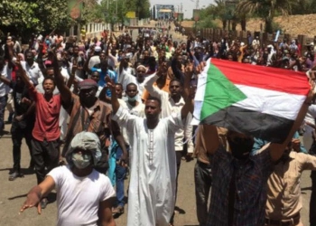 Archives (Des manifestants soudanais) © STRINGER / AFP