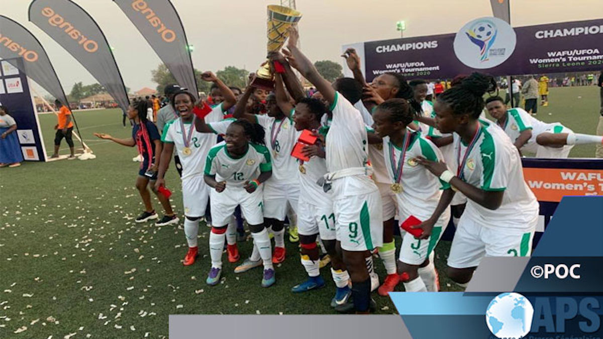 Tournoi football féminin UFOA : le Sénégal gagne la finale face au Mali