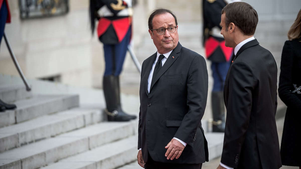 François Hollande compare Macron à « Une grenouille sur des nénuphars »