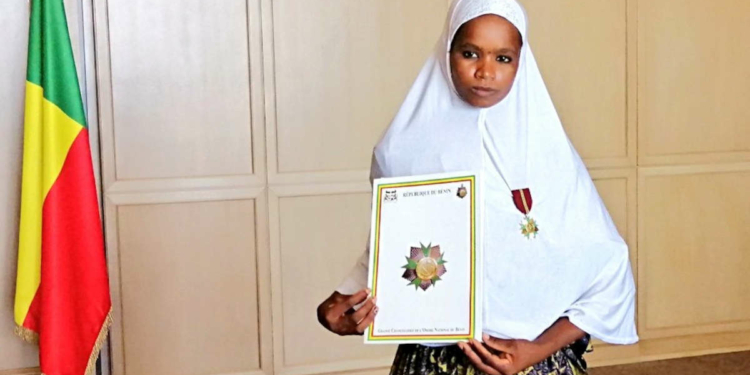 Madame Sakinatou HAROUNA a été nommée Chevalier de l'Ordre National du Bénin