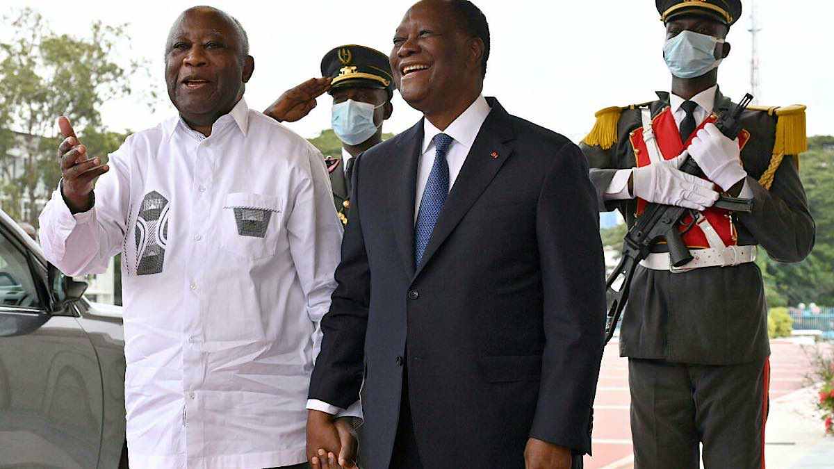 Gbagbo Ouattara (Photo ©AFP/Issouf )