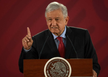Andrés Manuel López Obrador, Président du Mexique (Photo de Pedro Pardo/AFP/Getty Images)