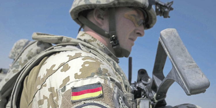 Un militaire allemand