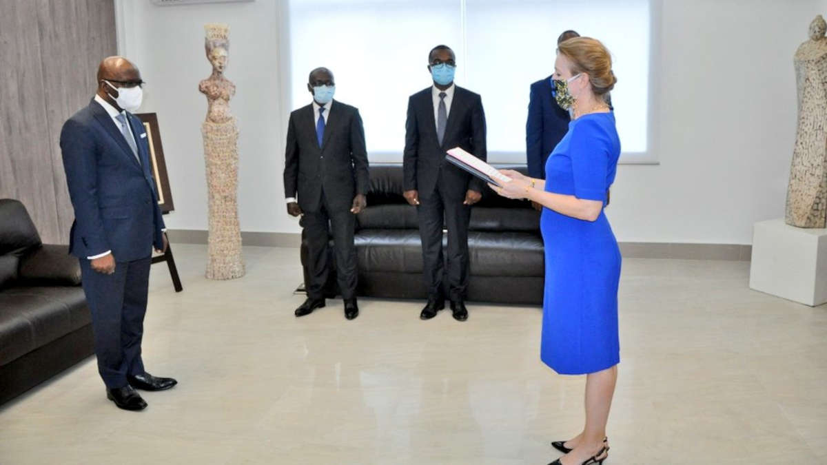Diplomatie : Sylvia Hartleif, nouvelle chef de la délégation de l’Union Européenne au Bénin