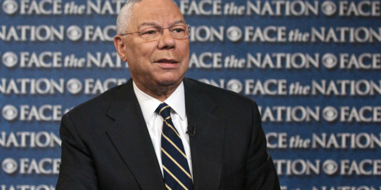 Colin Powell. Photo Mary F. Calvert via AP