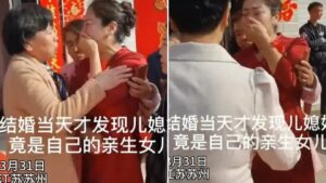 Chine : sa fille disparue épouse son fils, une mère fond en larmes