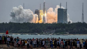 Station spatiale chinoise&nbsp;: Pékin envoie son dernier module