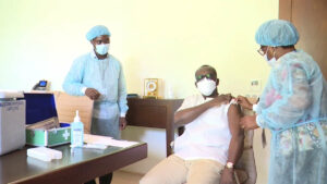 Covid-19 : Talon a reçu sa première dose de vaccin