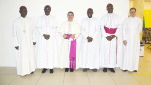 Bénin : Le nouveau nonce apostolique  Mgr Mark Gerard Miles est à Cotonou