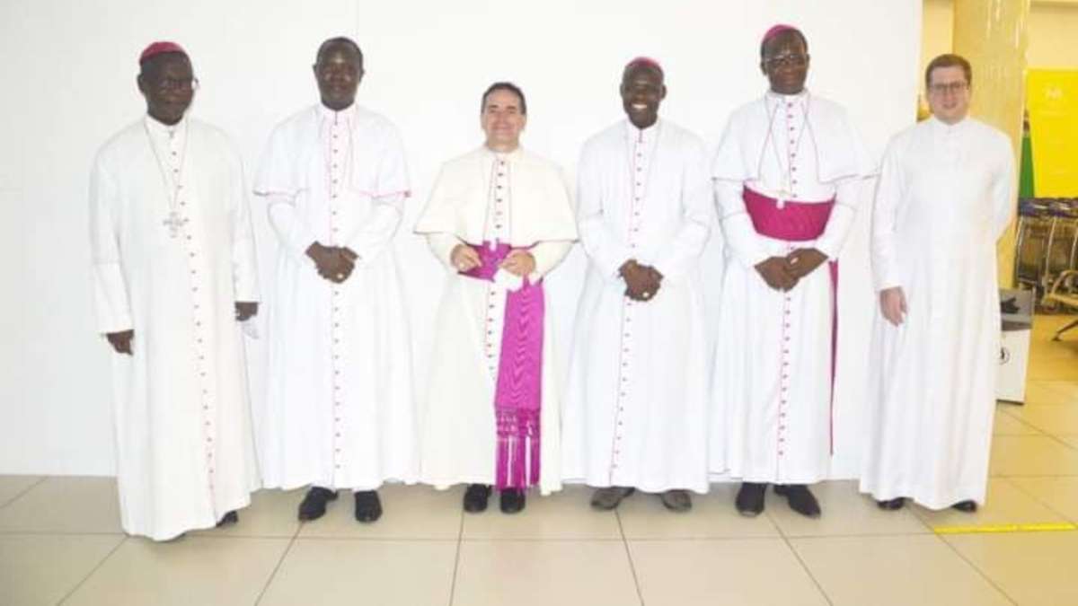 Bénin : Le nouveau nonce apostolique  Mgr Mark Gerard Miles est à Cotonou