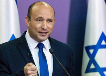 Naftali Bennett, 1er ministre d'Israël (Photo Yonatan Sindel/AFP via Getty Images)