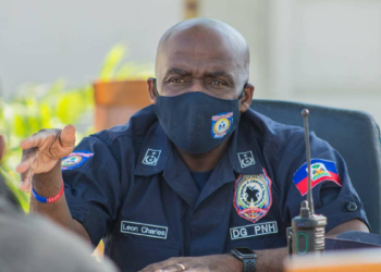 Léon Charles, Patron de la police haïtienne. photo : DR