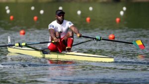 JO: le béninois Privel Hinkati classé 27e en aviron