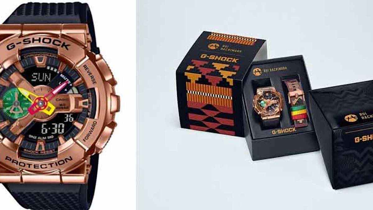 Une montre Casio conçue avec Rui Hachimura aux couleurs du Bénin