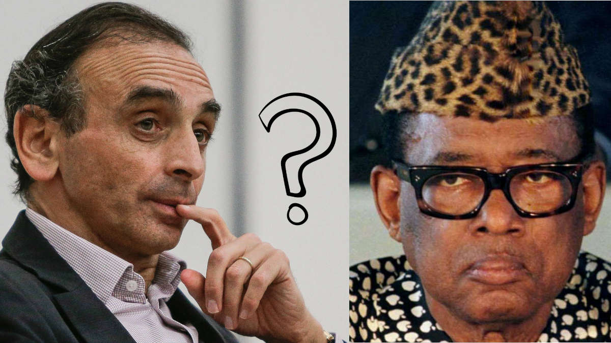 Prénoms français : Zemmour comparé à Mobutu Sese Seko