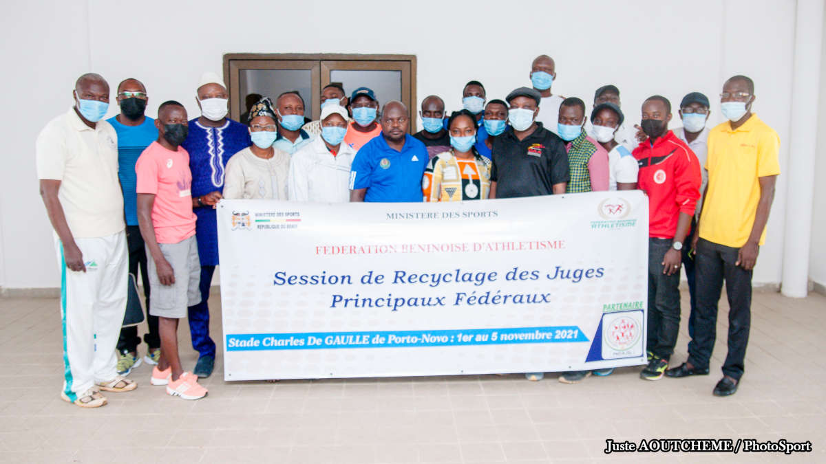 Bénin : Une vingtaine de juges d’athlétisme en session de recyclage de niveau 1