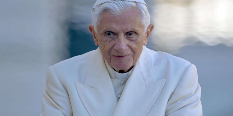 L'ancien pape Benoit XVI. Photo d'archives AFP