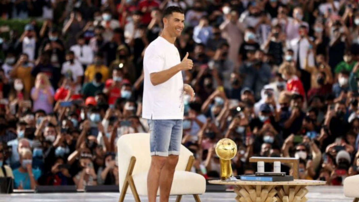 Meilleur buteur de tous les temps : Cristiano Ronaldo remporte le prix au Globe Soccer