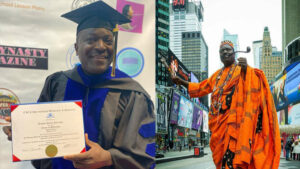 Le créateur du Festival Africa-Vodoun-USA fait docteur honoris causa aux USA