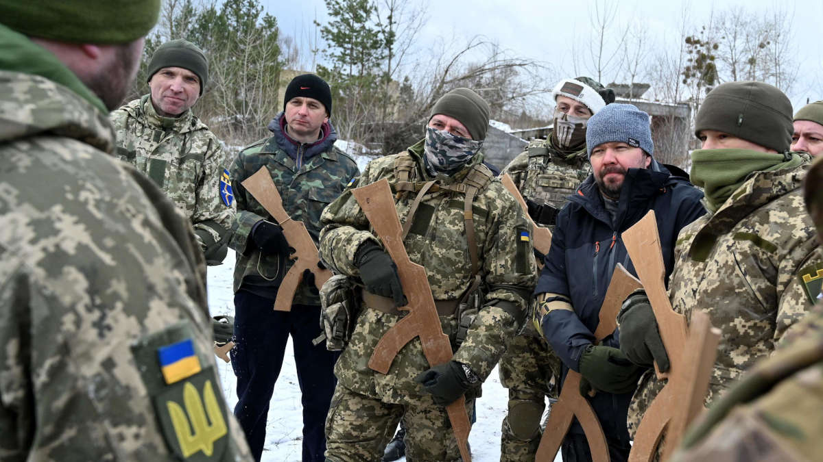 Forces ukrainiennes (AFP/Sergei SUPINSKY)