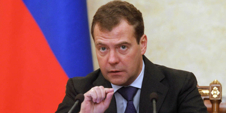 Dmitry Medvedev. (Photo credit  DMITRY ASTAKHOV/AFP/GettyImages)