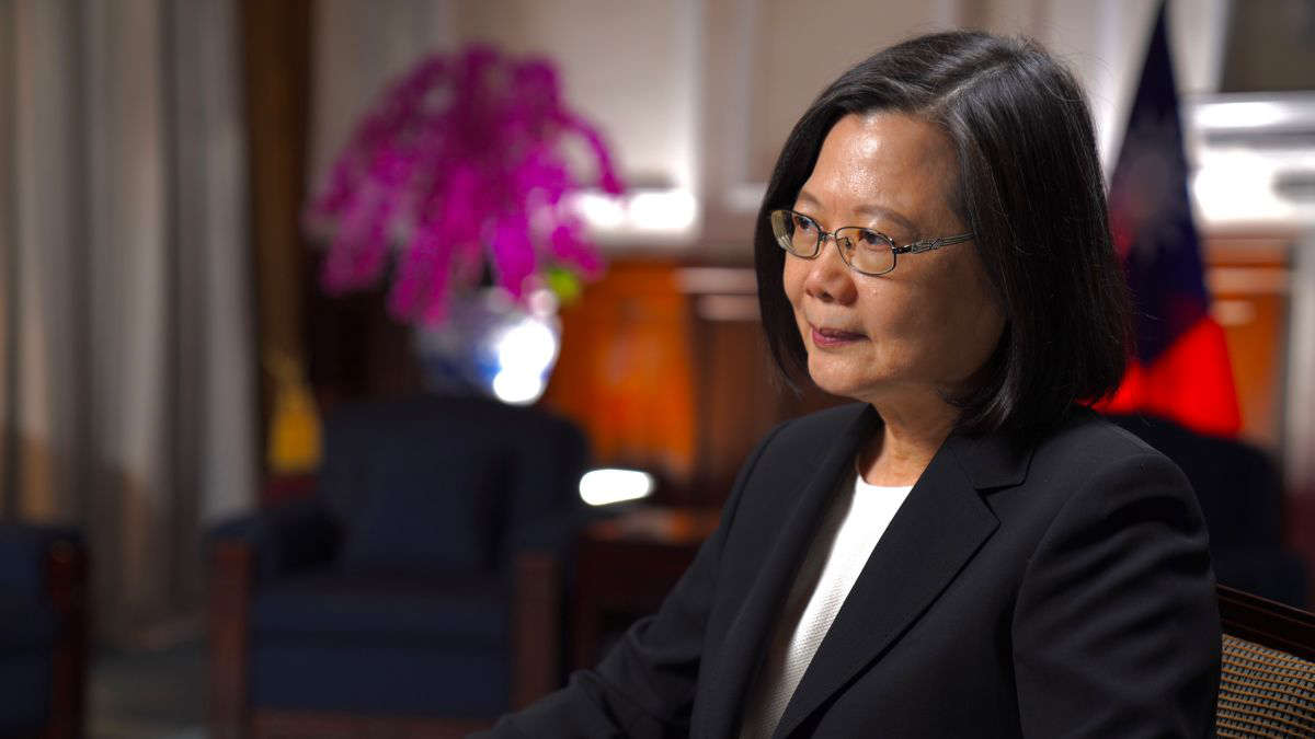 Tsai Ing-wen (Photo CNN)