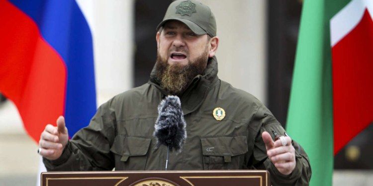 Ramzan Kadyrov.
PHOTO : AP / Musa Sadulayev