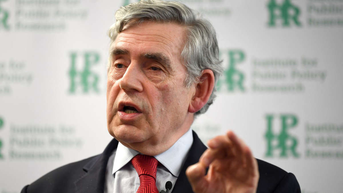 Gordon Brown (Photo DR)