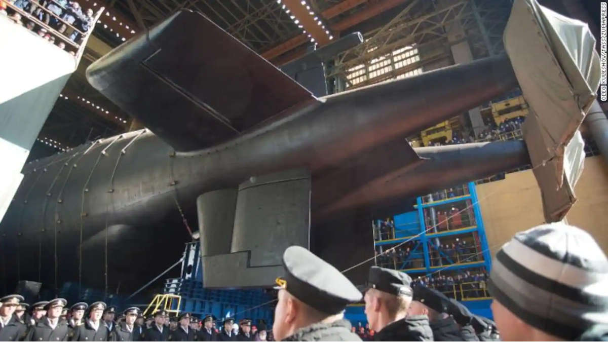 Nucléaire : la Russie a le plus long sous-marin au monde