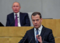 Russie : l'Occident veut détruire le pays, selon Medvedev