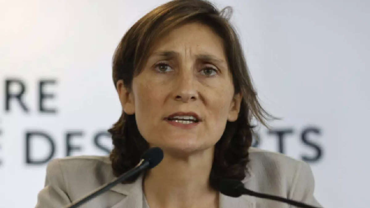 Amélie Oudéa-Castéra  (Photo AFP)