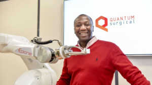 Quantum Surgical: le franco-béninois Bertin Nahum primé pour son robot qui traite le Cancer
